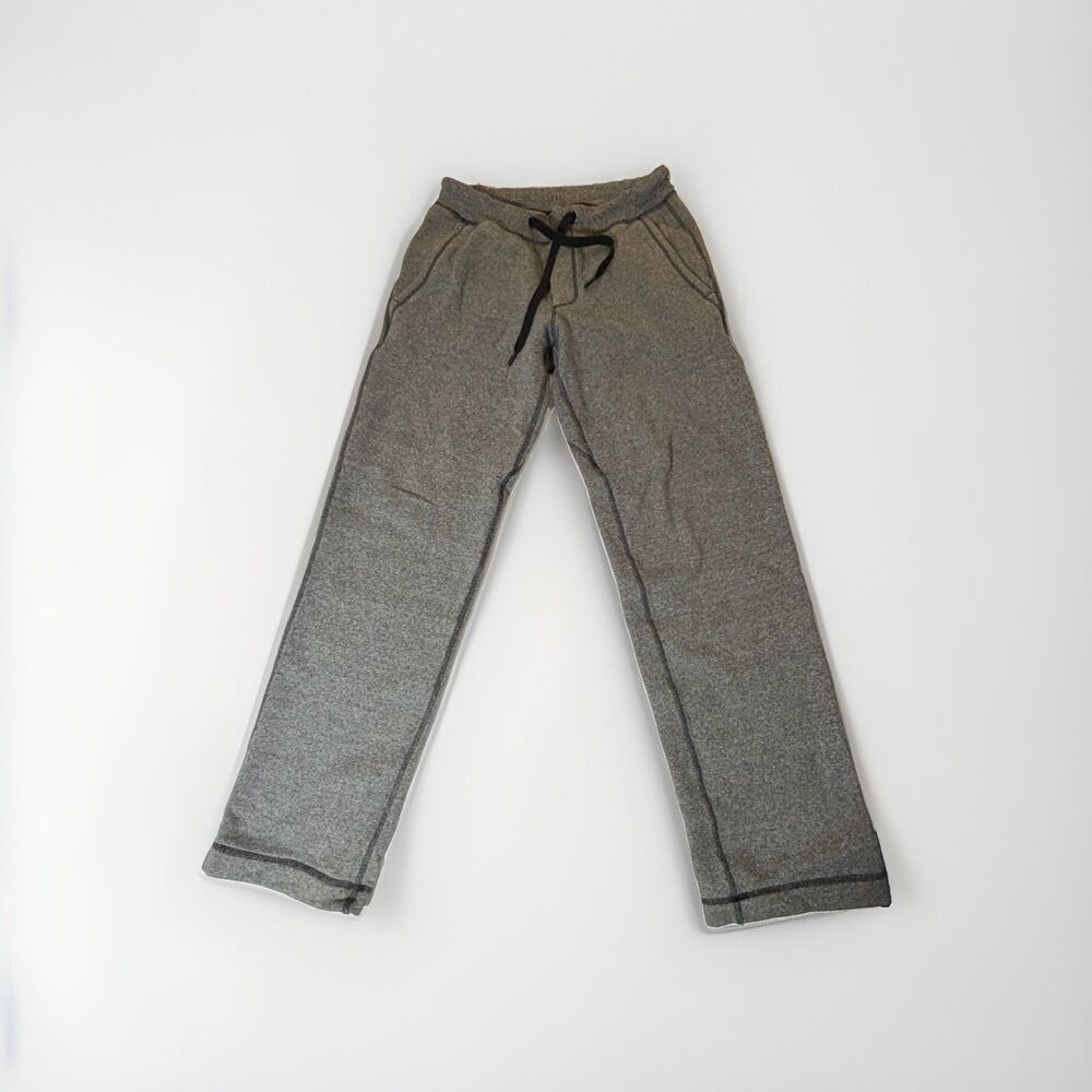 Lululemon Hustle Pant Men’s XL Heather Gray Cotton Fleece Drawstring Sweatpants